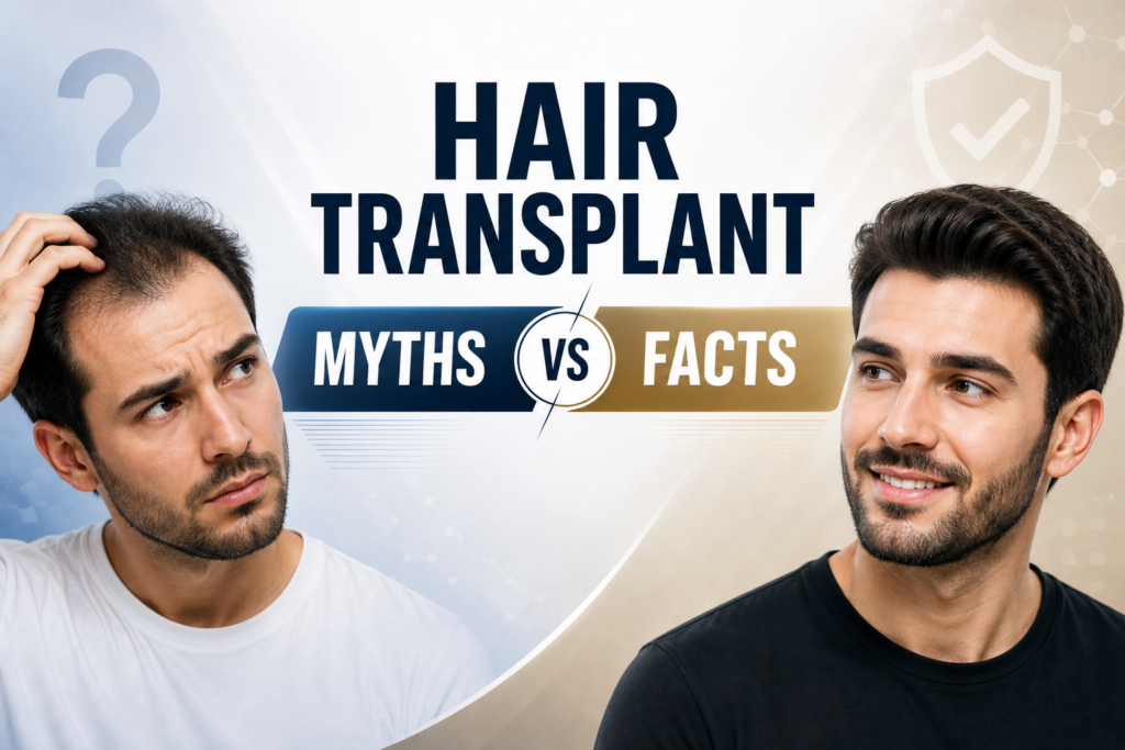 Hair Transplant Myths vs Facts