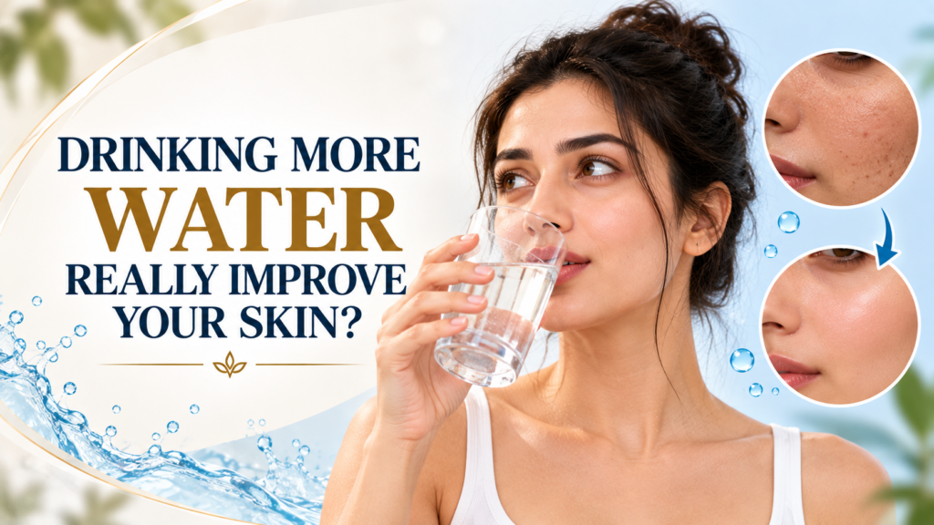 Drinking More Water Really Improve Your Skin